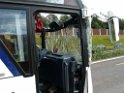 VU Auffahrunfall Reisebus auf LKW A 1 Rich Saarbruecken P52